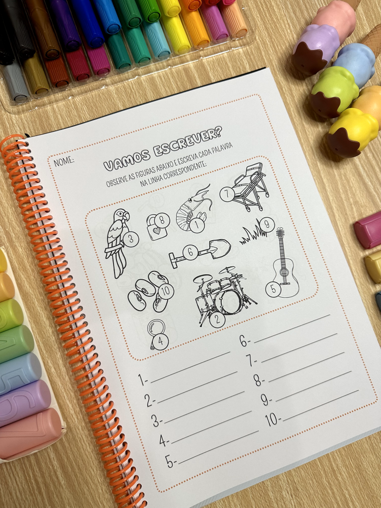Escrita Enumerada - EduMaisKids - Recursos Pedagógicos Inovadores