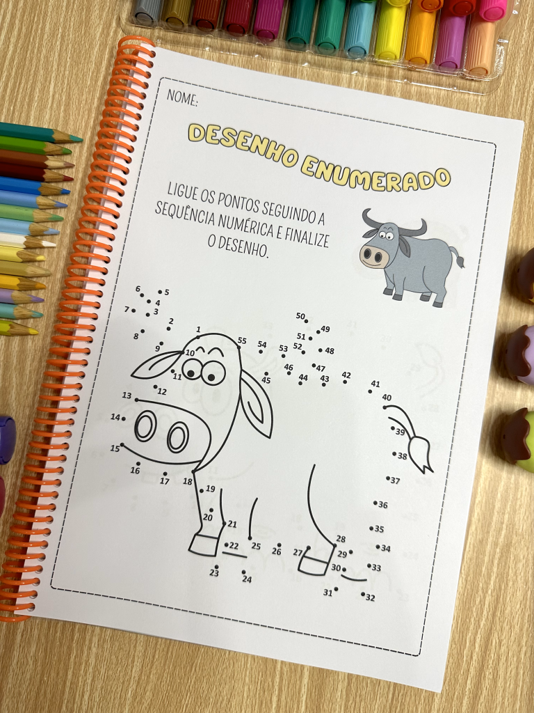 Desenho Enumerado - EduMaisKids - Recursos Pedagógicos Inovadores