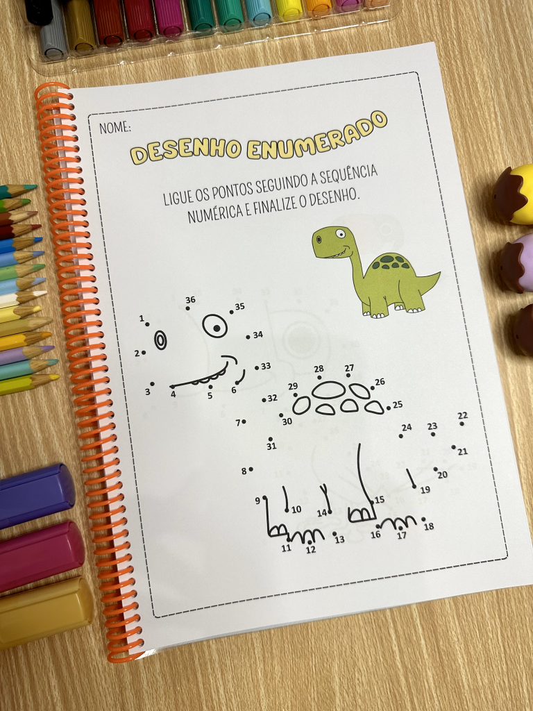 Desenho Enumerado - EduMaisKids - Recursos Pedagógicos Inovadores