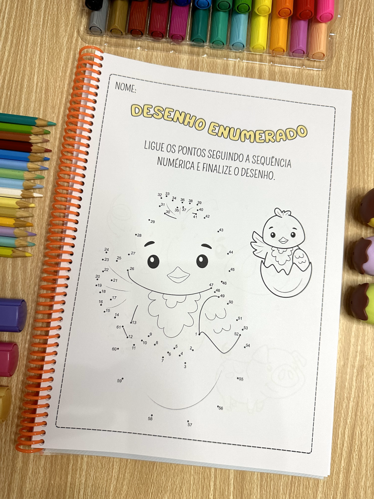 Desenho Enumerado - EduMaisKids - Recursos Pedagógicos Inovadores