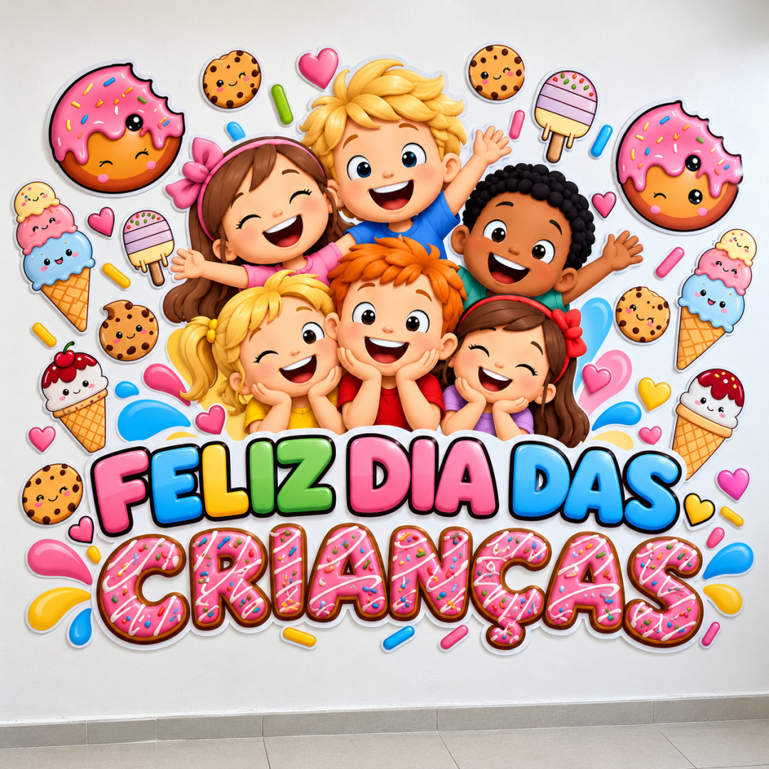 PAINEL FELIZ DIA DAS CRIANÇAS