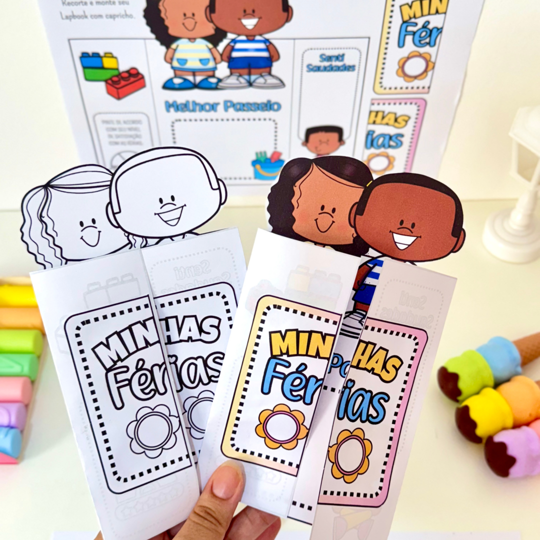 Lapbook Minhas Férias