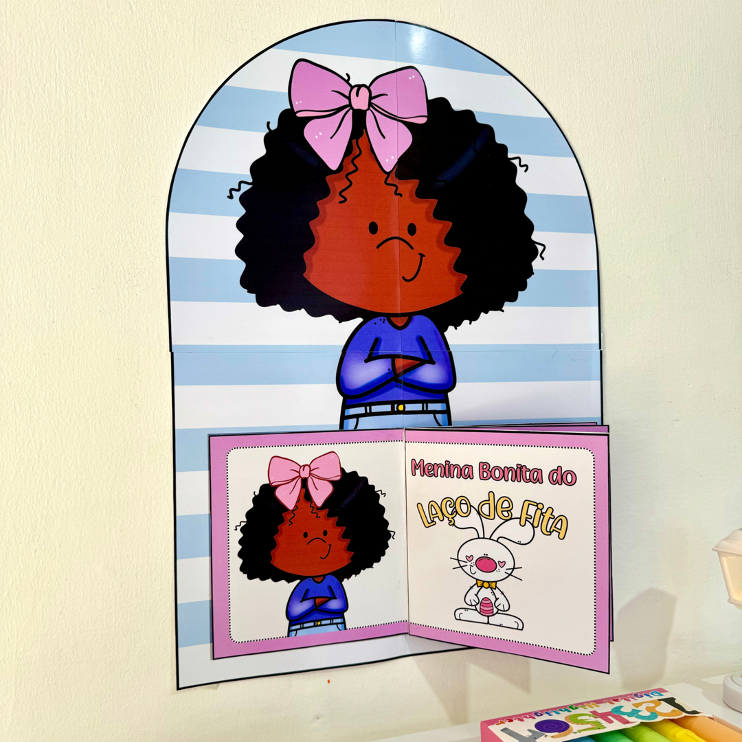 Contação de História Menina Bonita do Laço de Fita