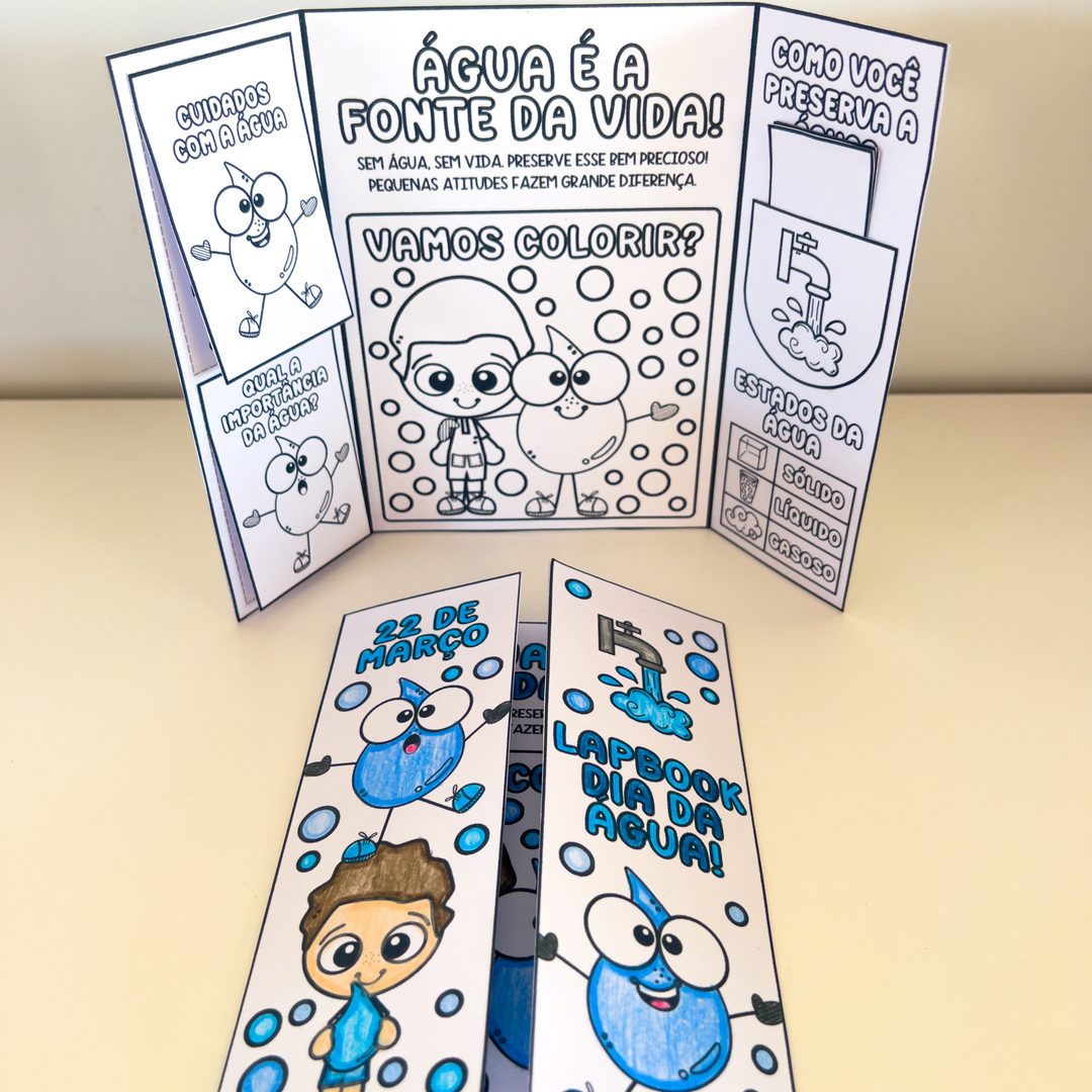 Lapbook Dia da Água