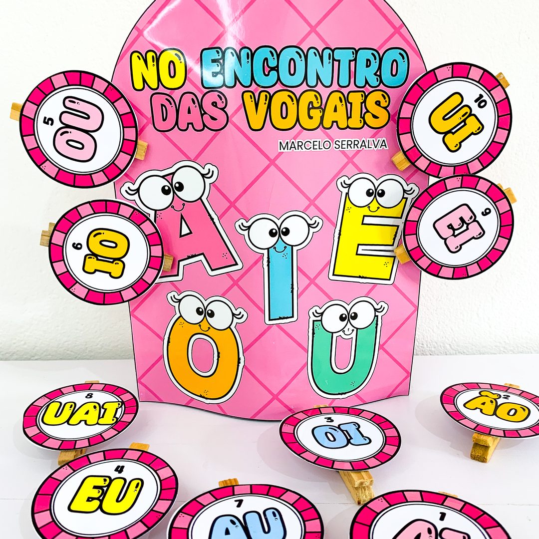 No Encontro das Vogais (Luva Musical)