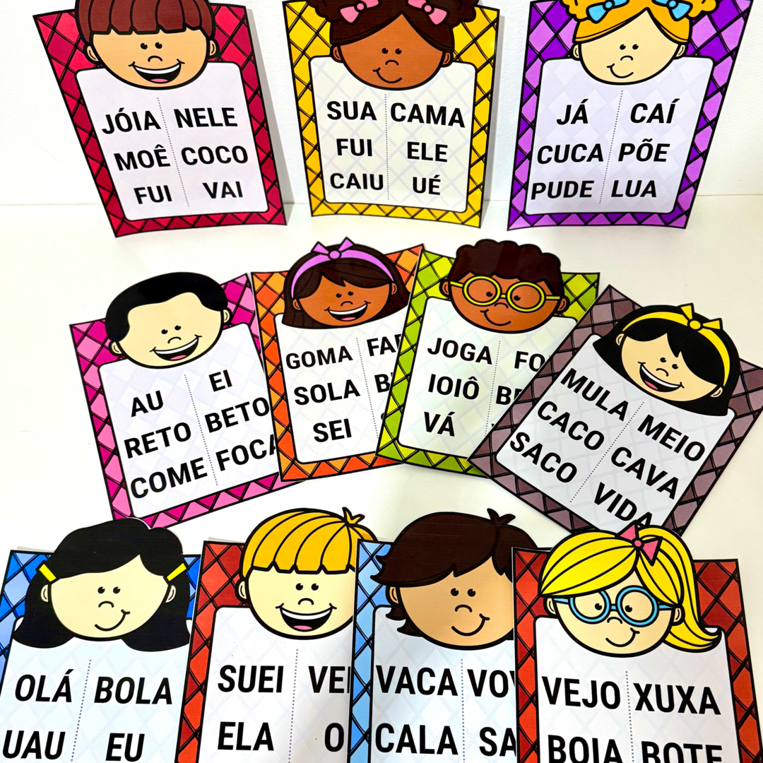 Fichas Amigos da Leitura