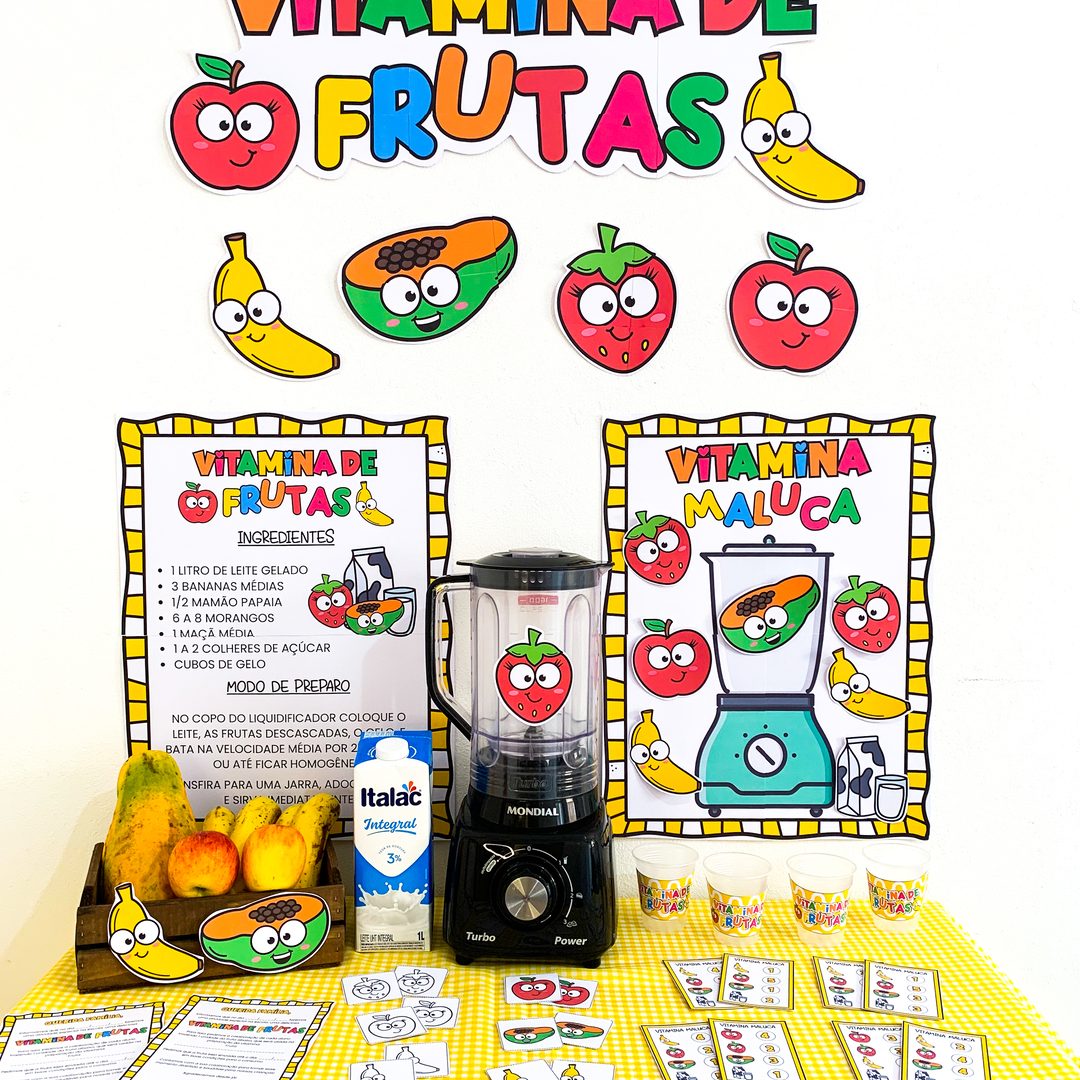 Kit Vitamina de Frutas