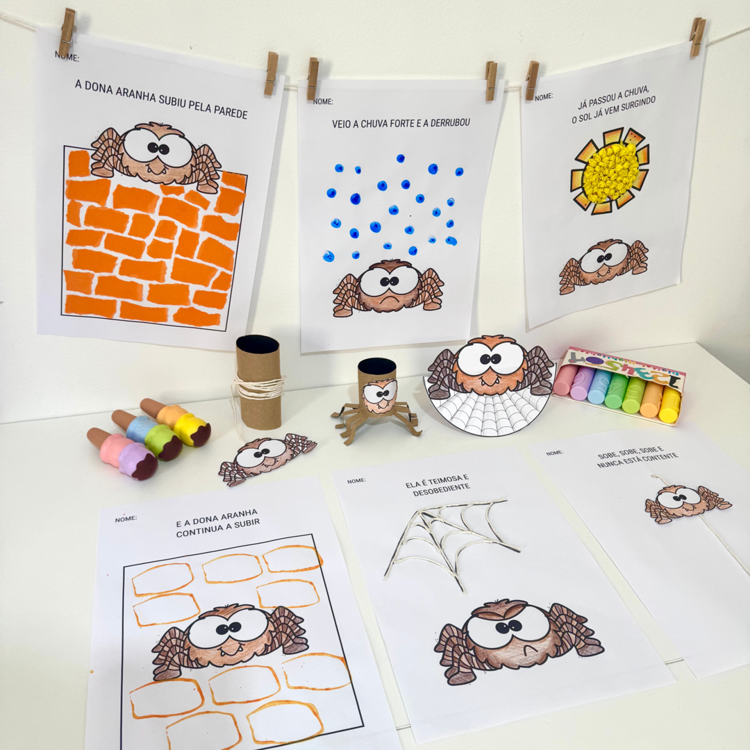 Atividades Artes Dona Aranha