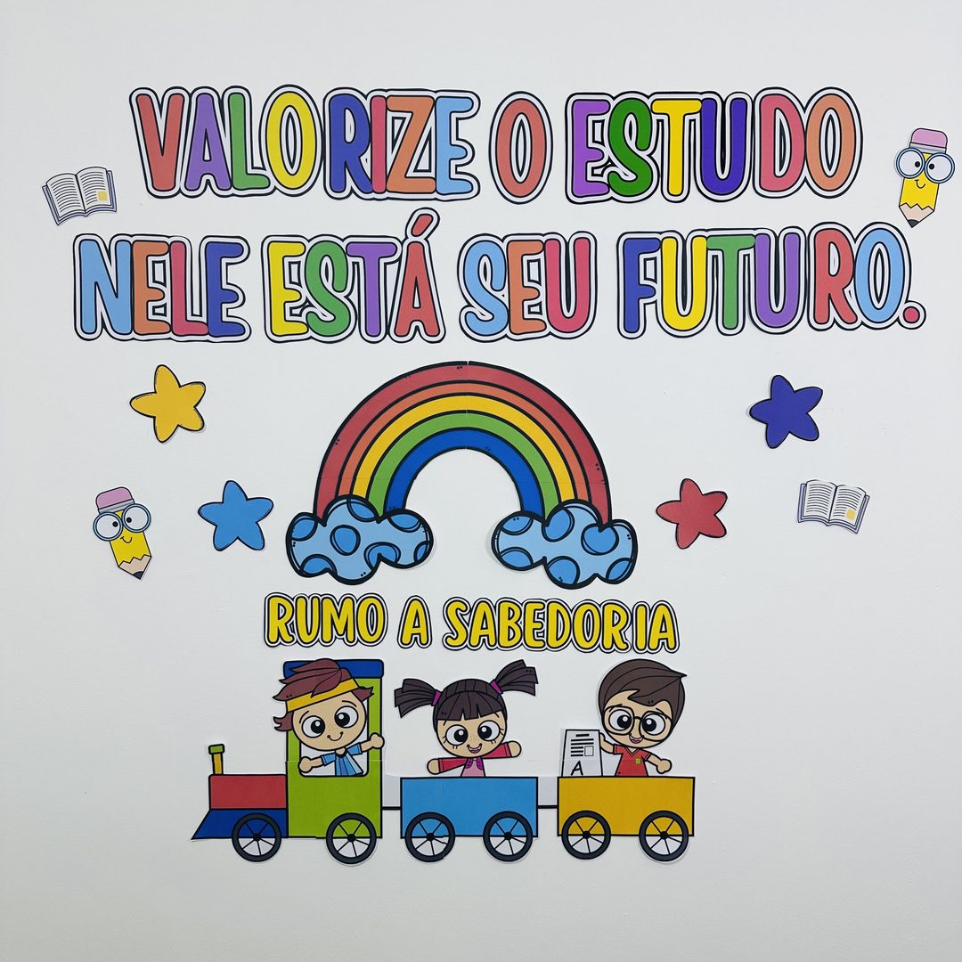 Kit Dia do Estudante - Painel e Lembrancinhas