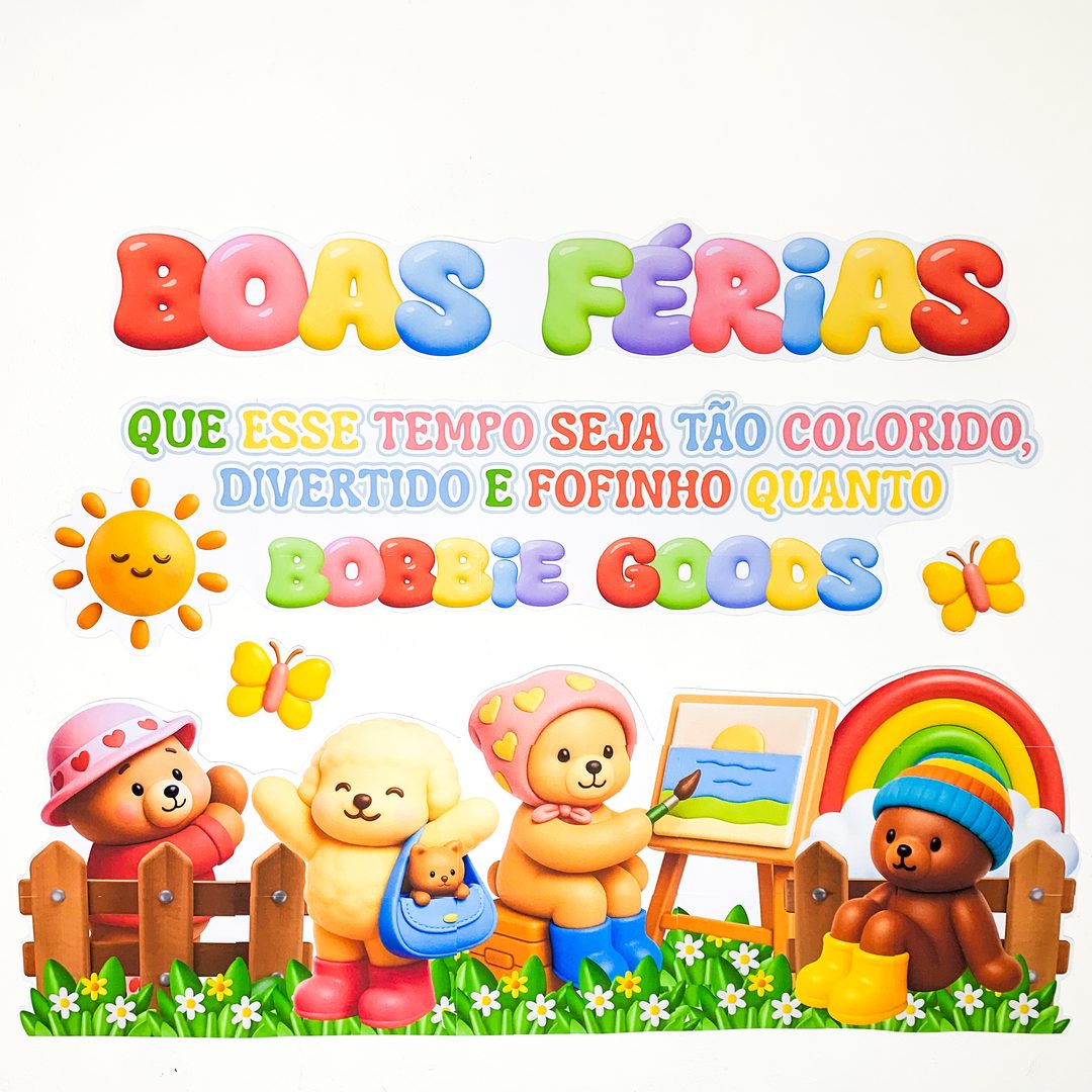 Painel Férias Bobbie Goods