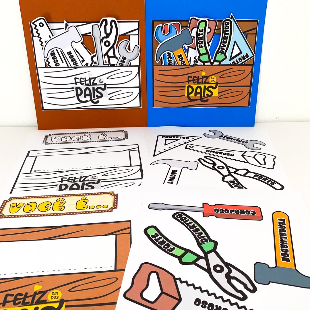 Cartão Interativo Dia dos Pais