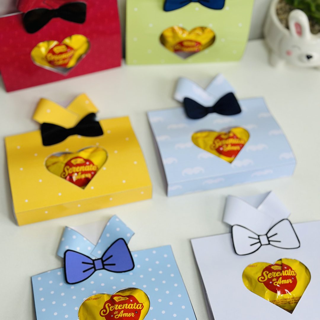 Camisetinha Porta Bombom (Dia dos Pais)