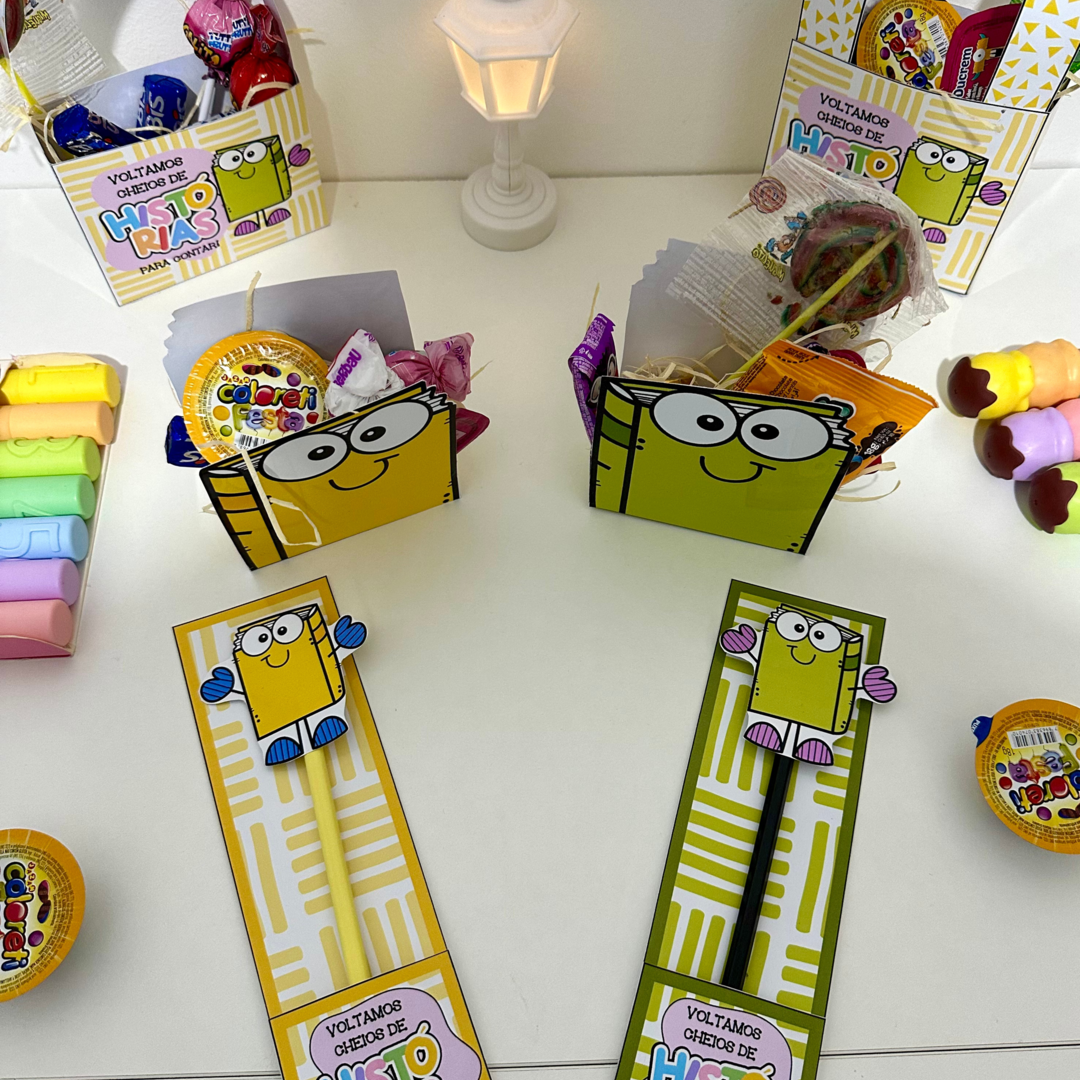 Kit Lembrancinhas Volta às Aulas