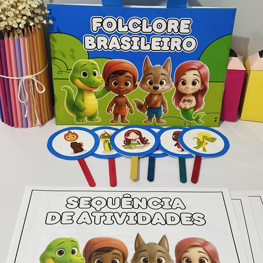 Sacola Folclore + Atividades