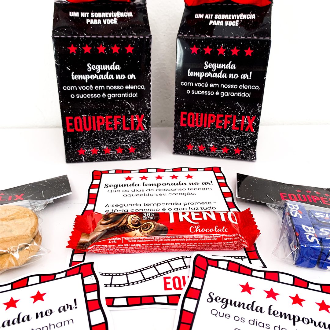 Lembrancinhas Equipeflix