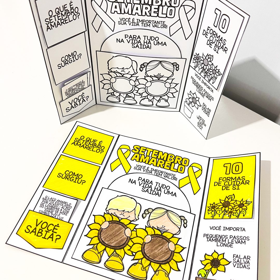 Lapbook – Setembro Amarelo