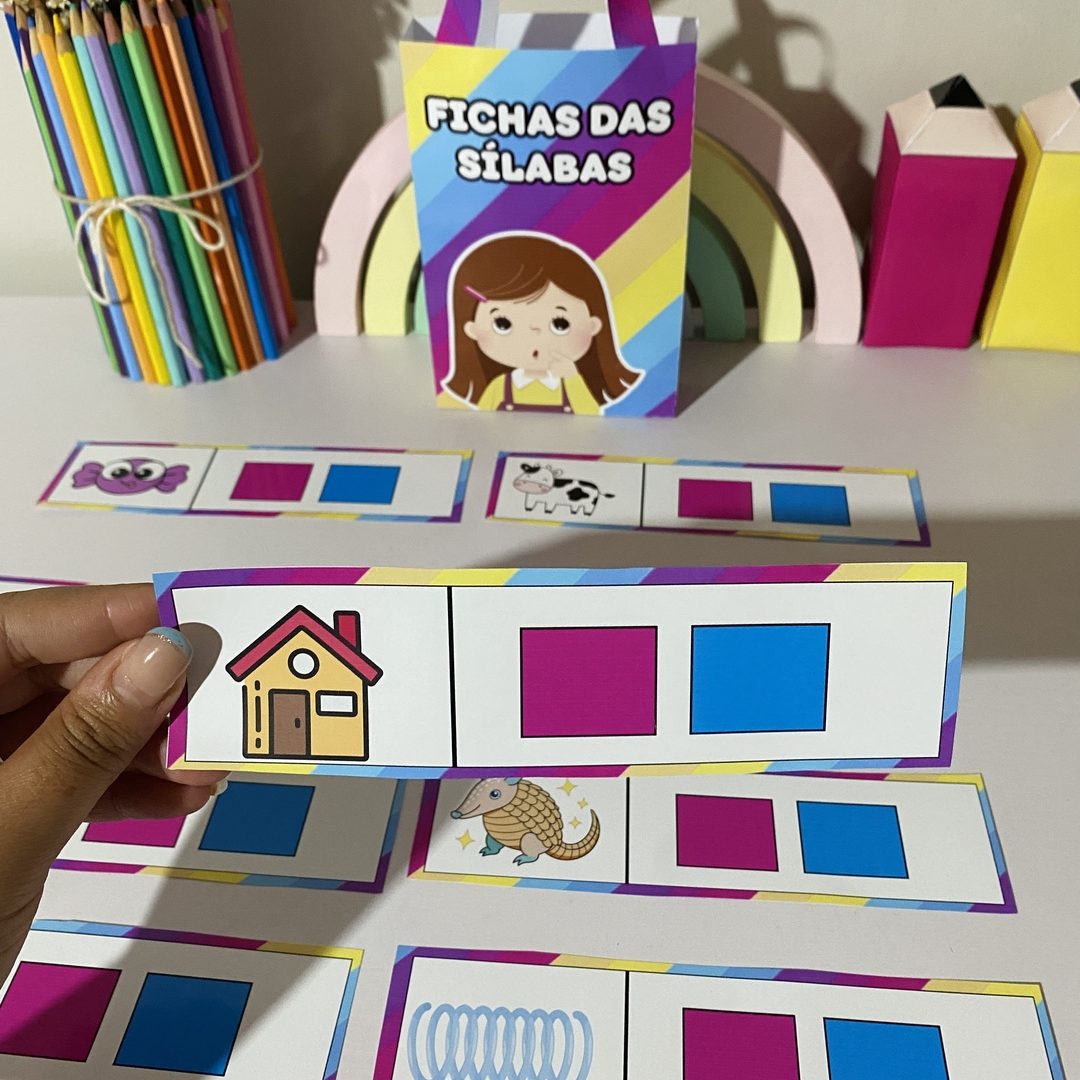 Fichas das Sílabas