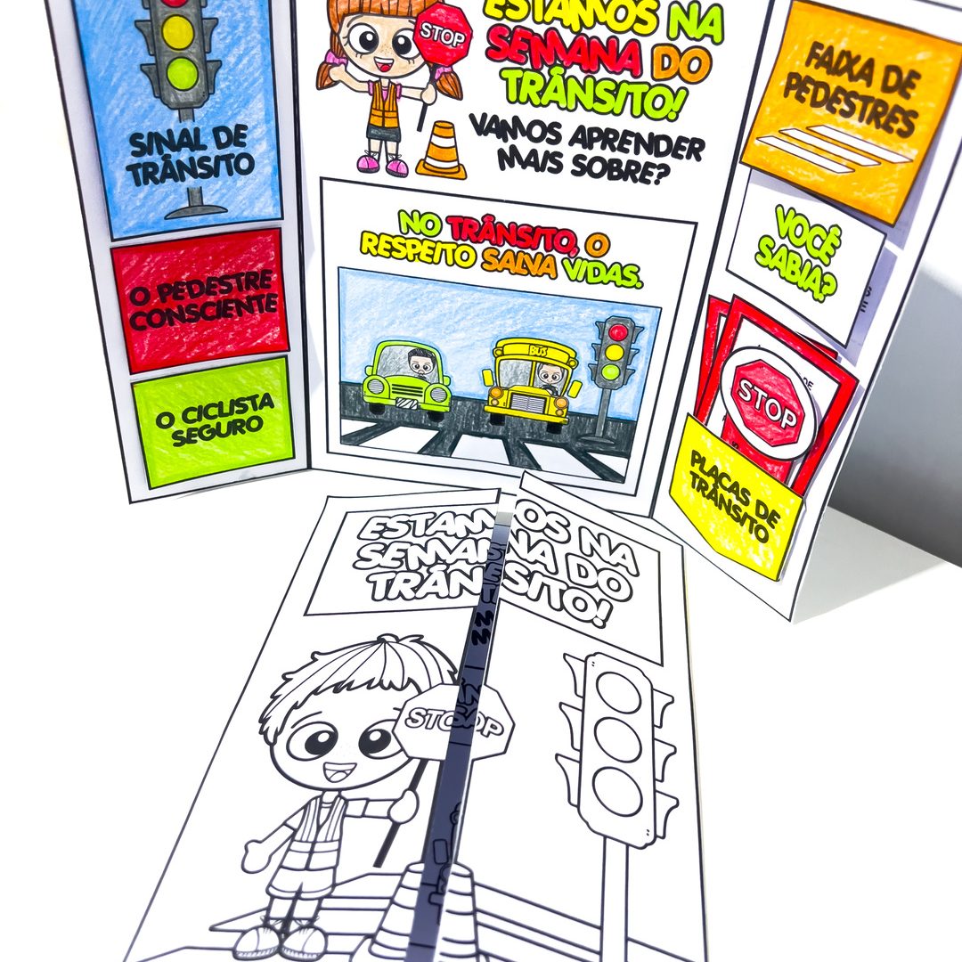 Lapbook Semana do Trânsito