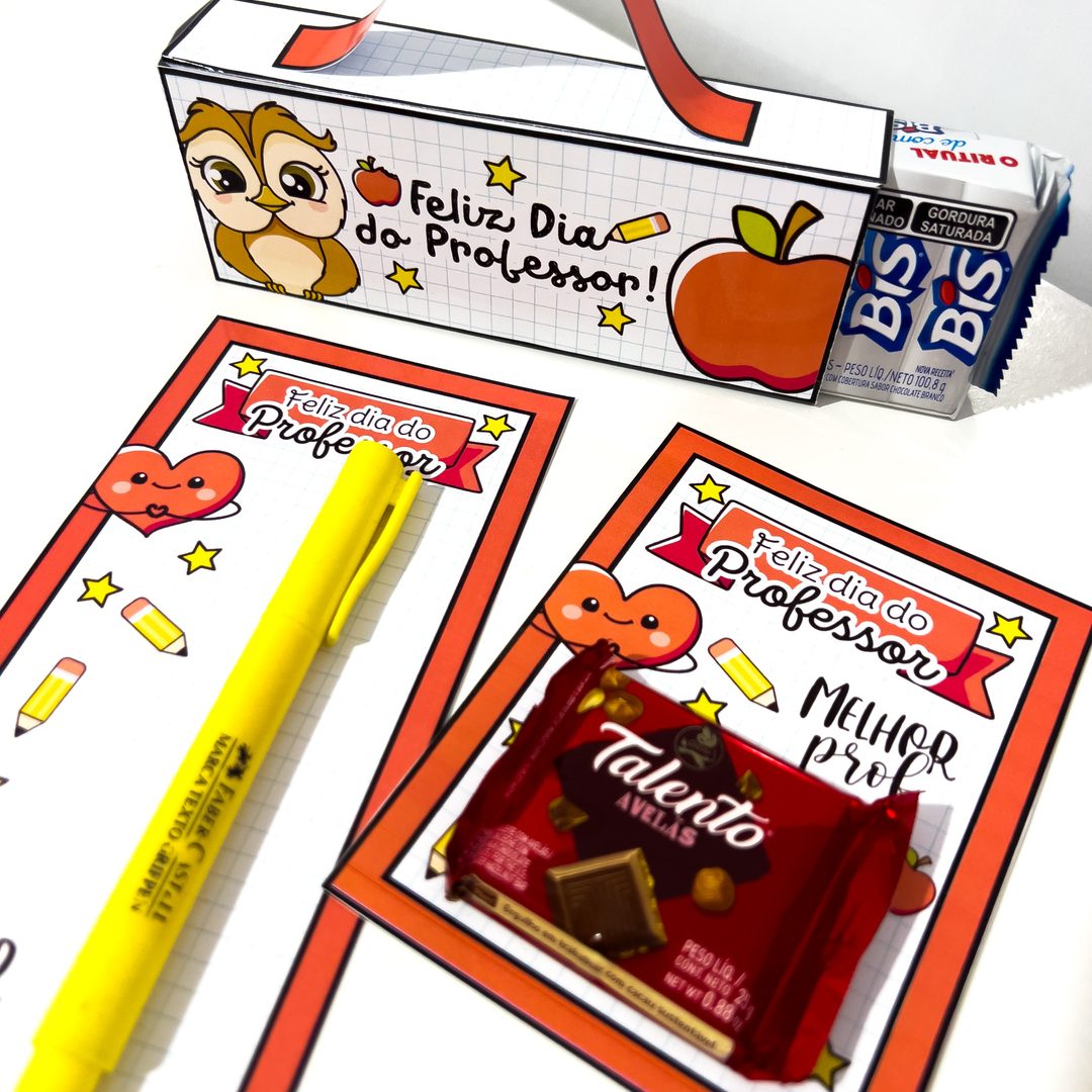 Lembrancinhas Dia dos Professores