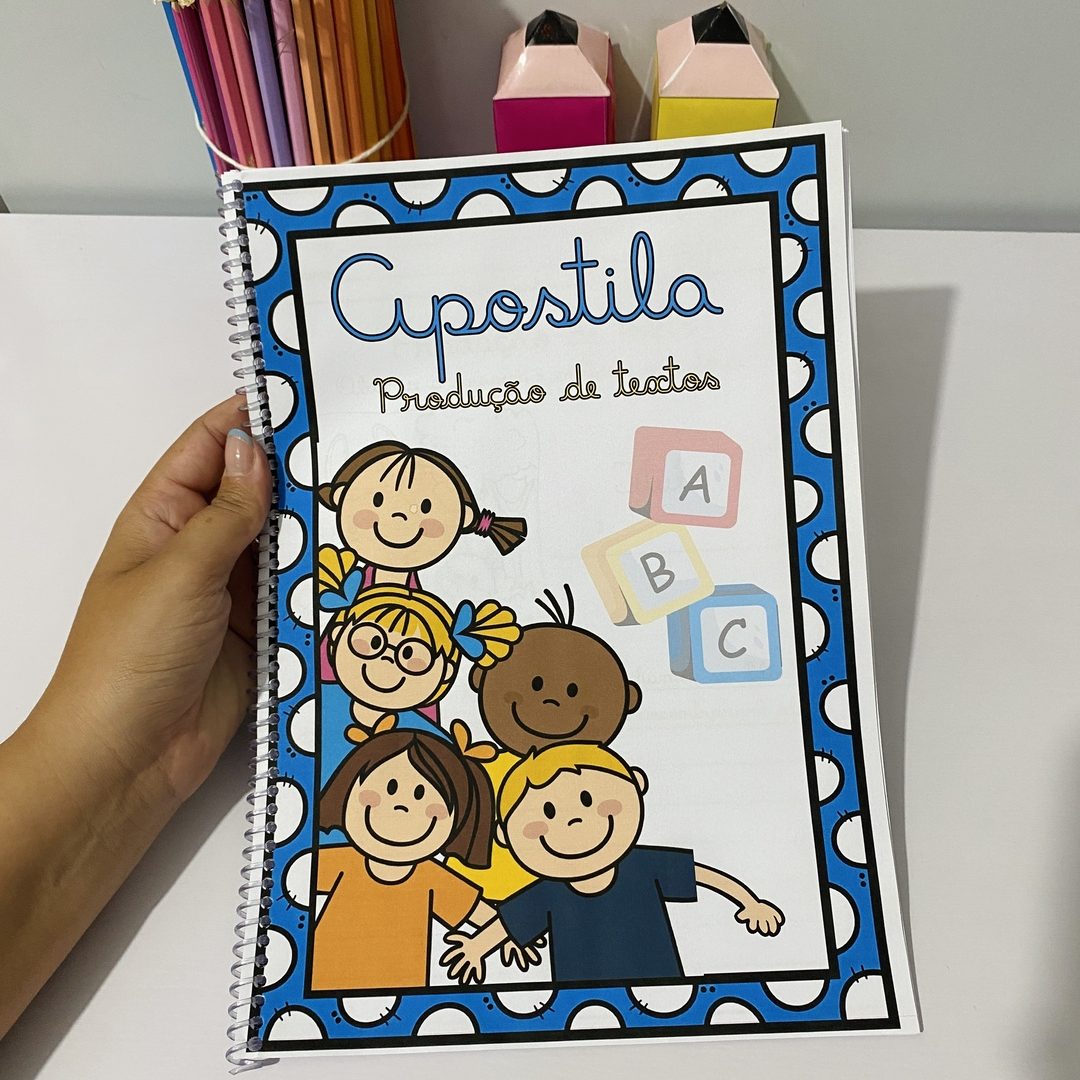 Apostila Produção de Textos - Letra Cursiva