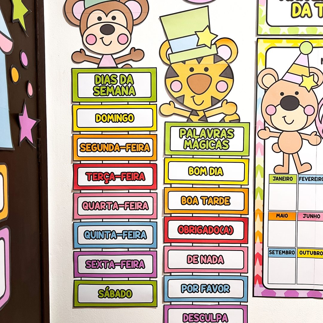 Kit Sala Circo da Alegria