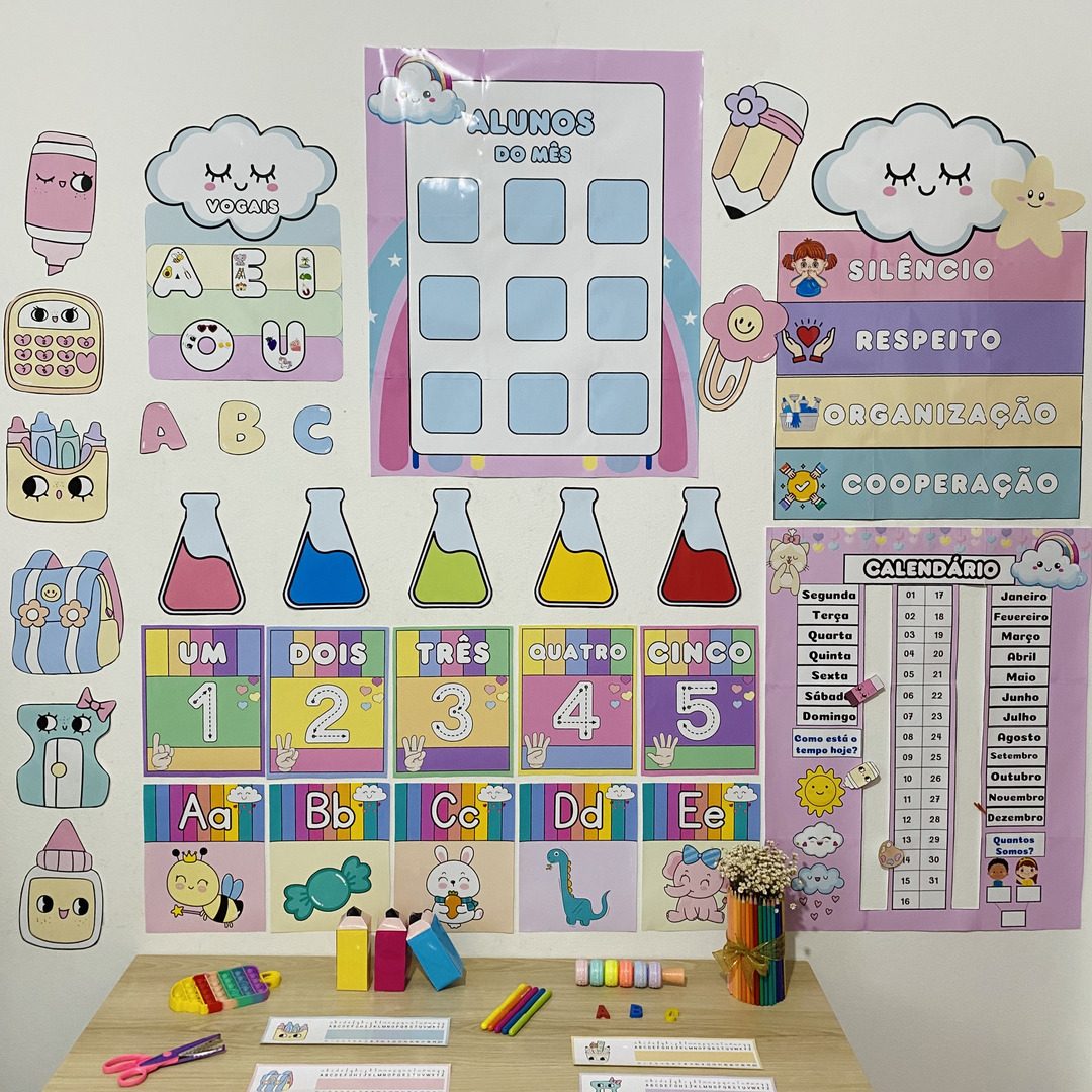 Kit Sala Cores Candy