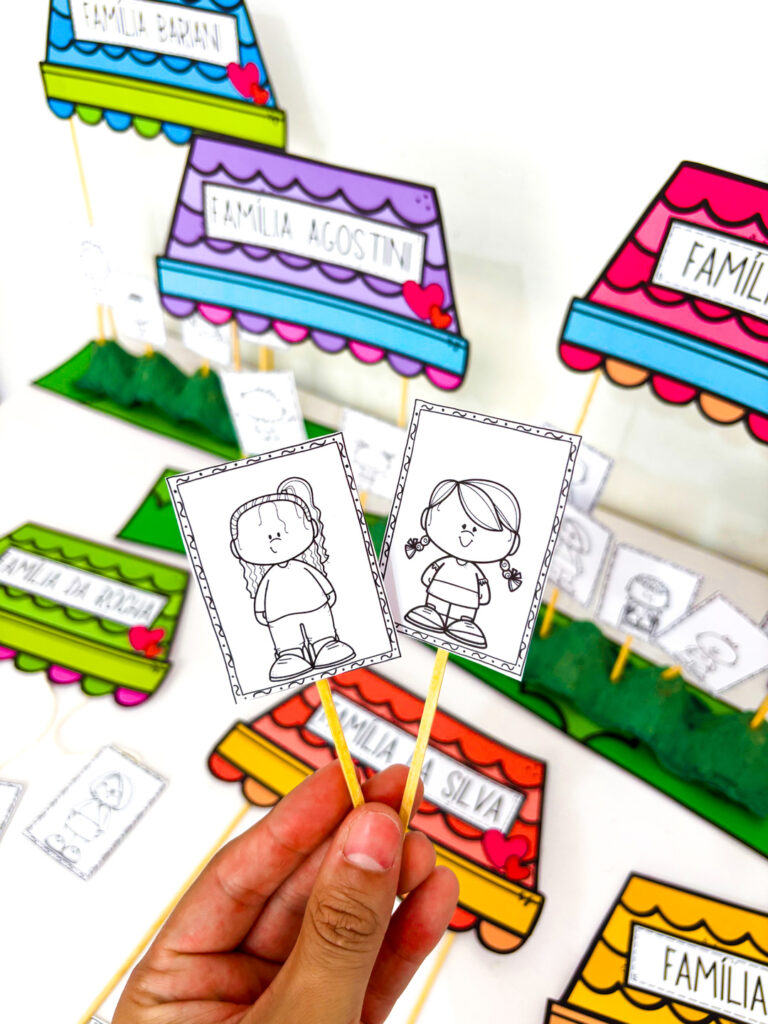 Atividade Minha Família - EduMaisKids - Recursos Pedagógicos Inovadores