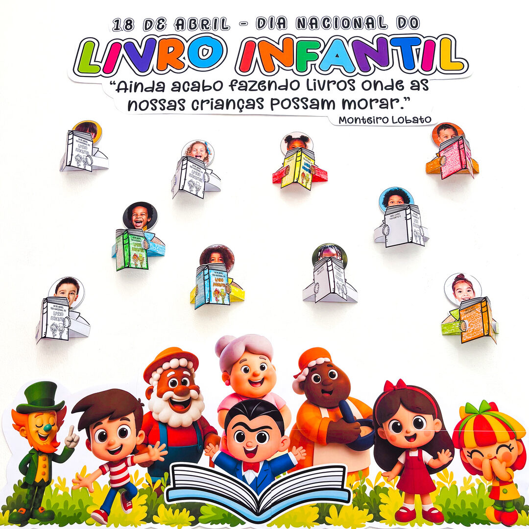 Painel Interativo Dia do Livro Infantil