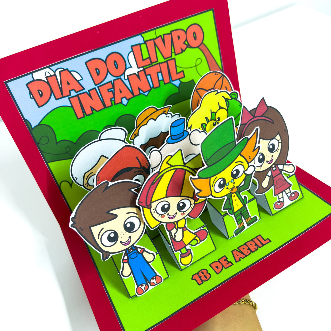 Cenário Dia do Livro Infantil Sítio do Picapau Amarelo