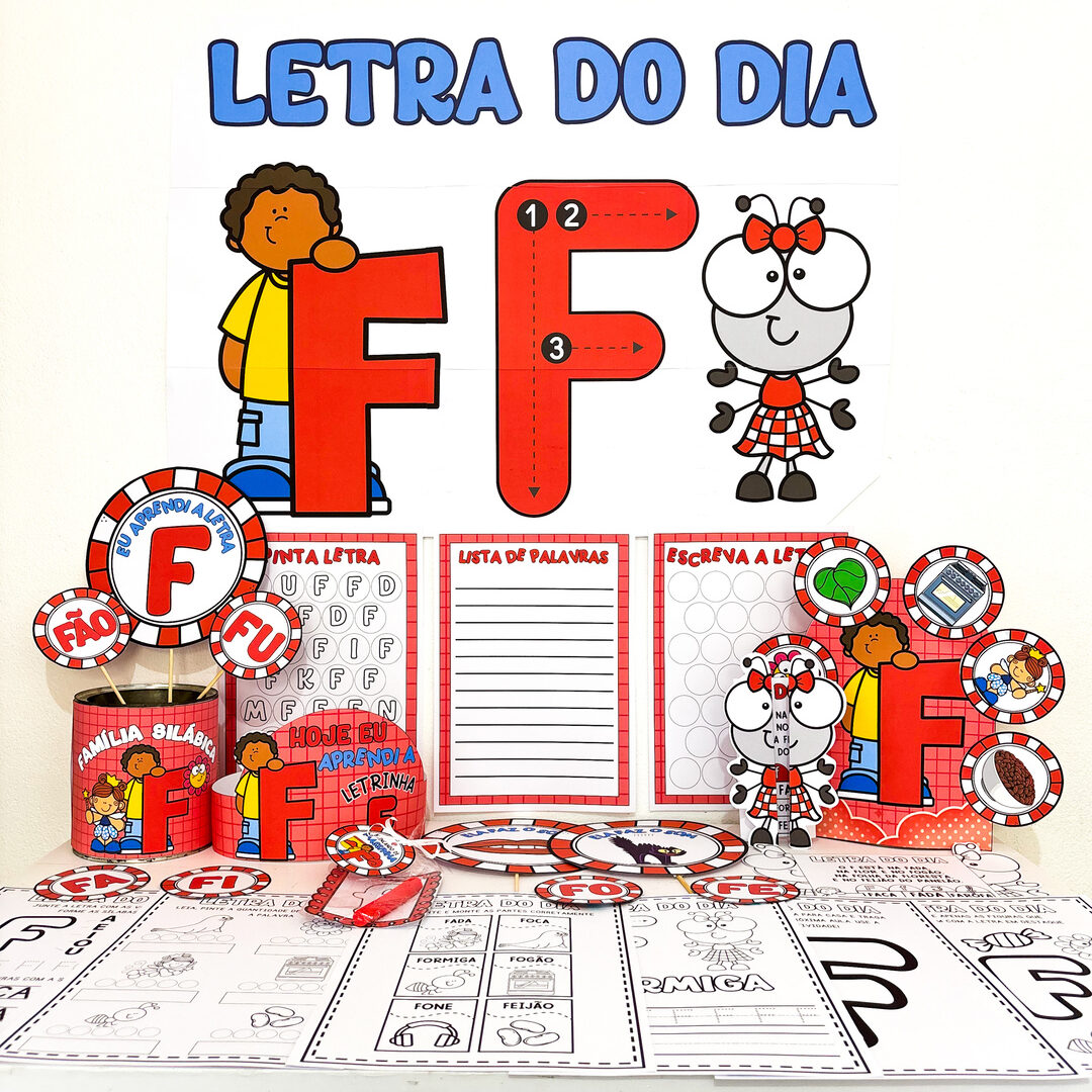 Kit Letra F
