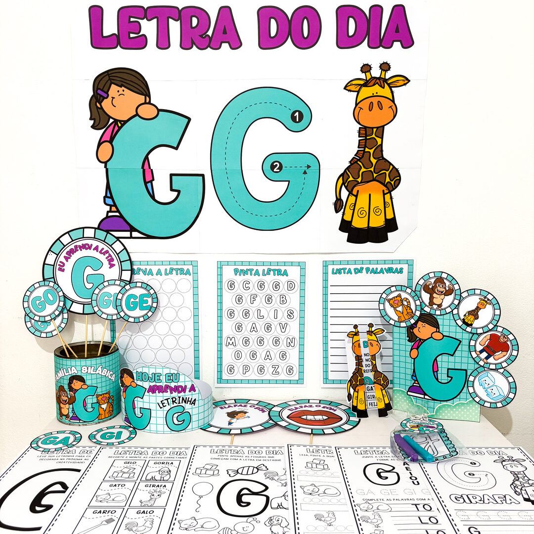 Kit Letra G