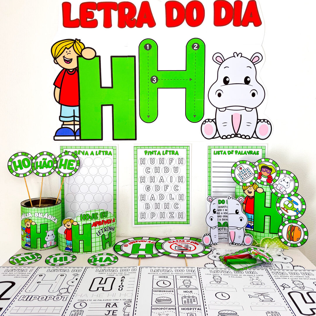 Kit Letra H
