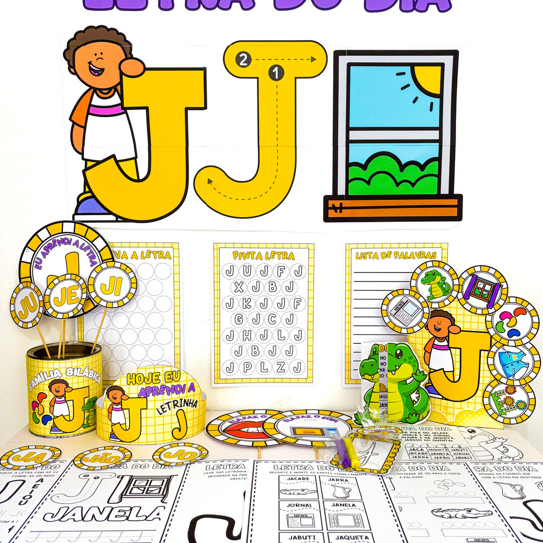 Kit Letra J