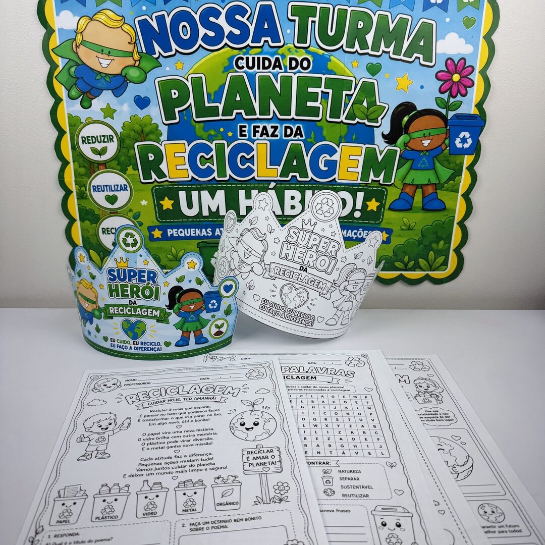 Kit Meio Ambiente - Reciclagem