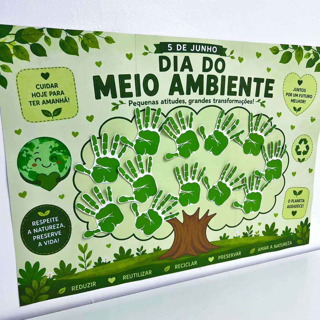 Cartaz Colaborativo Meio Ambiente