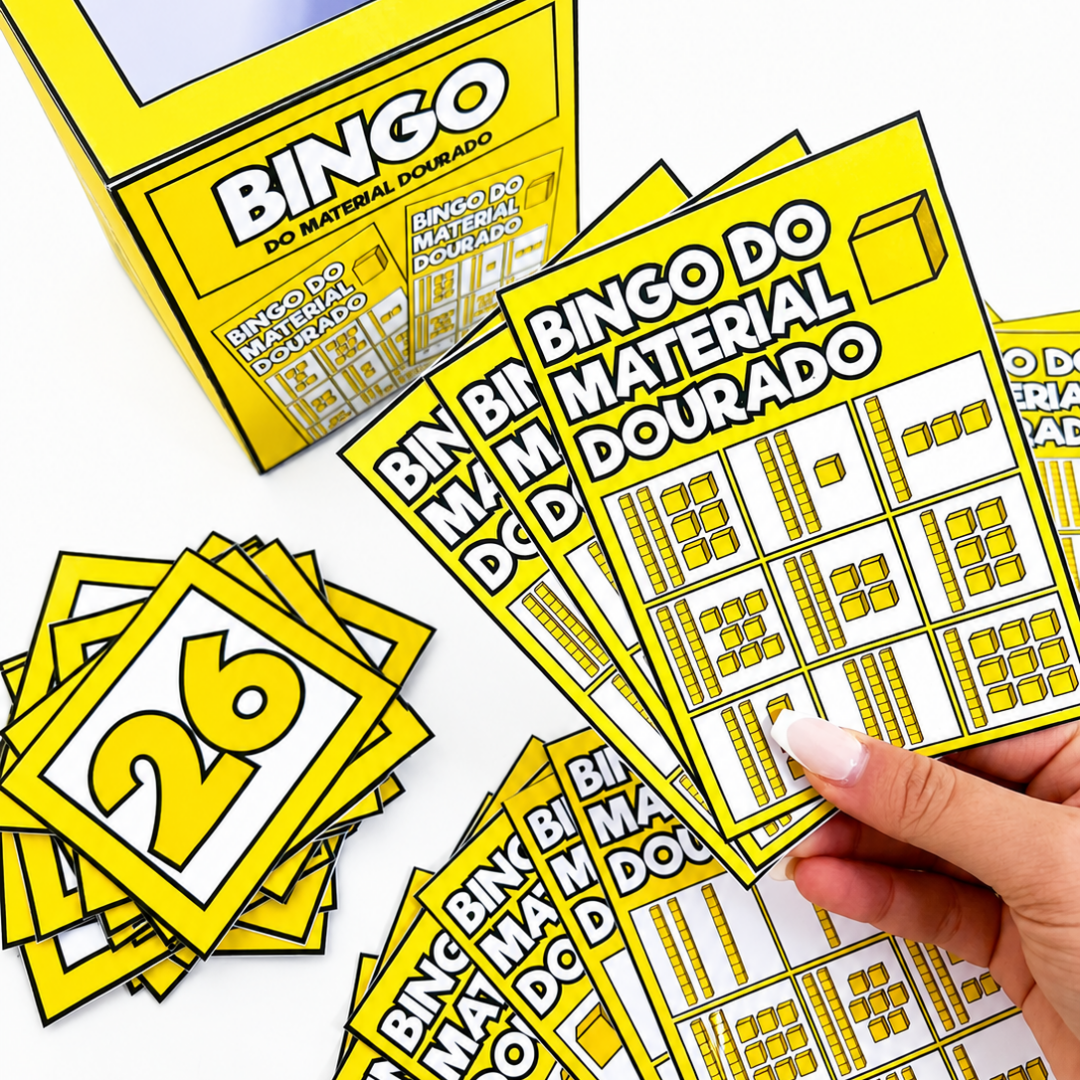 BINGO MATERIAL DOURADO
