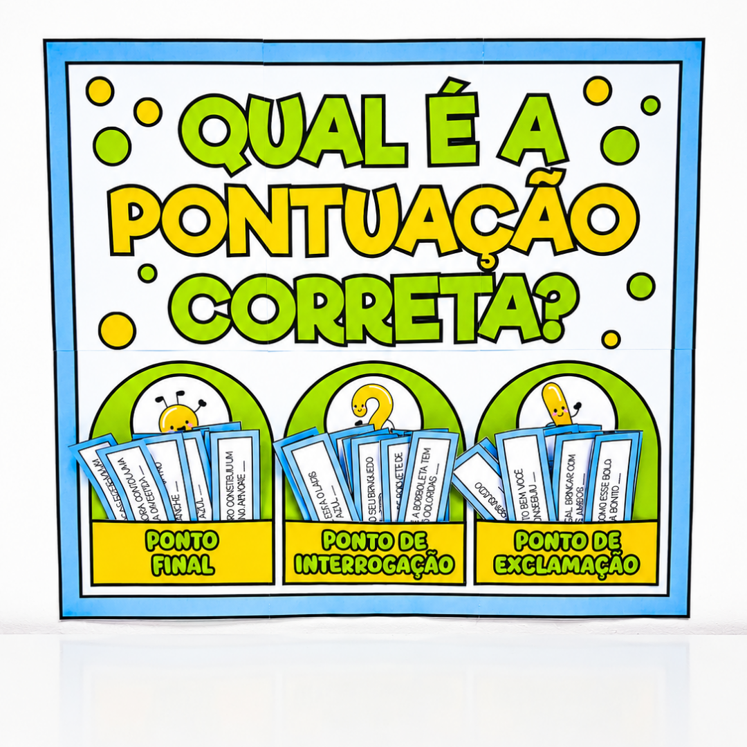 QUAL É A PONTUAÇÃO CORRETA?