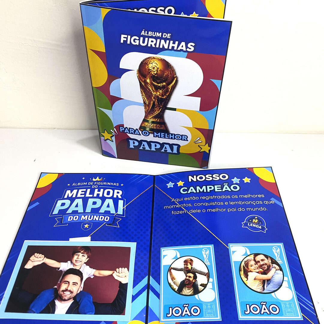 ÁLBUM DE FIGURINHAS PARA O MELHOR PAPAI