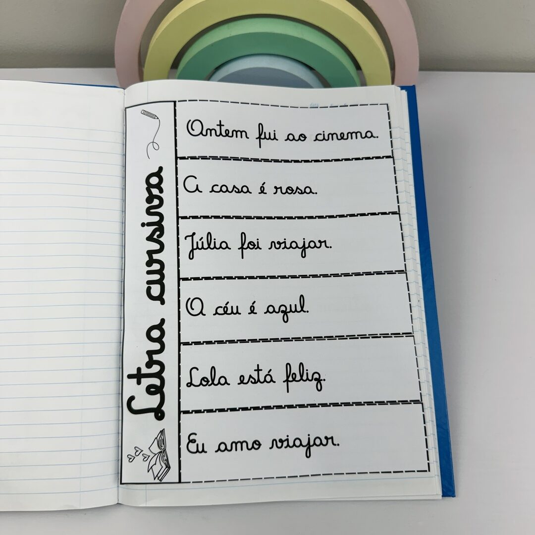 ATIVIDADE INTERATIVA LETRA CURSIVA