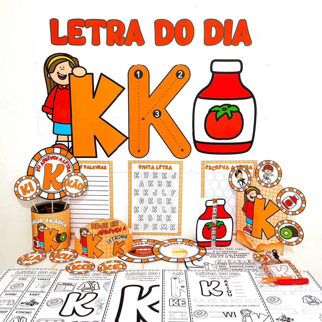 KIT LETRA K