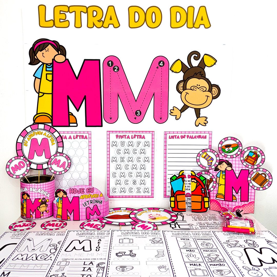 KIT LETRA M