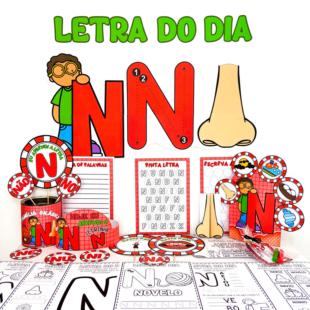KIT LETRA N