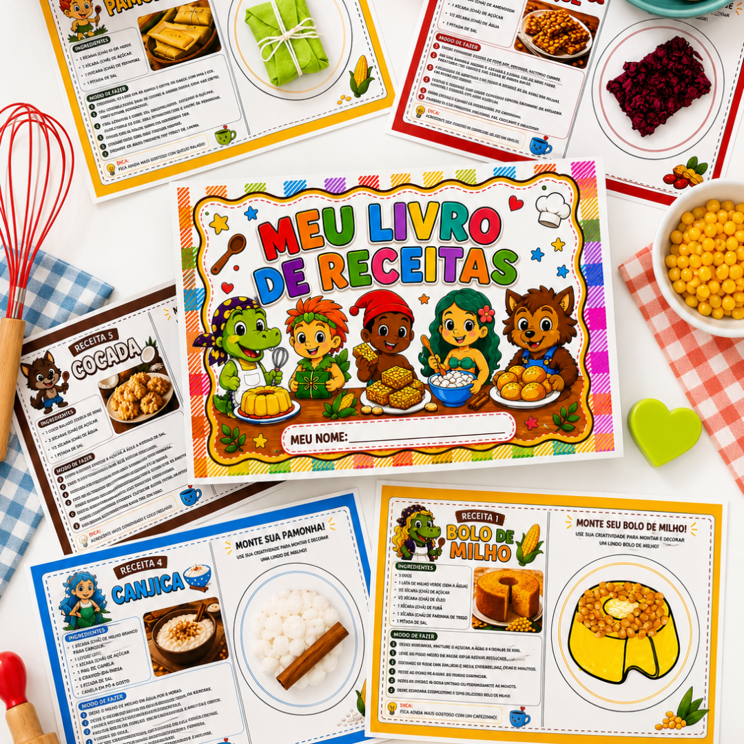 MEU LIVRO DE RECEITAS (FOLCLORE)