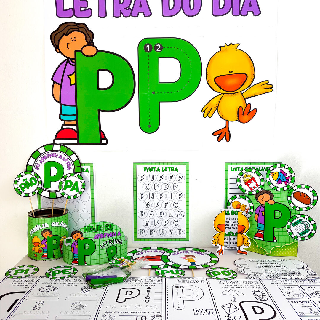 KIT LETRA P