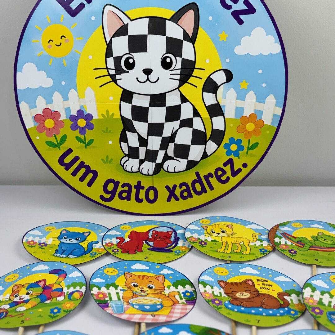 HISTÓRIA O GATO XADREZ