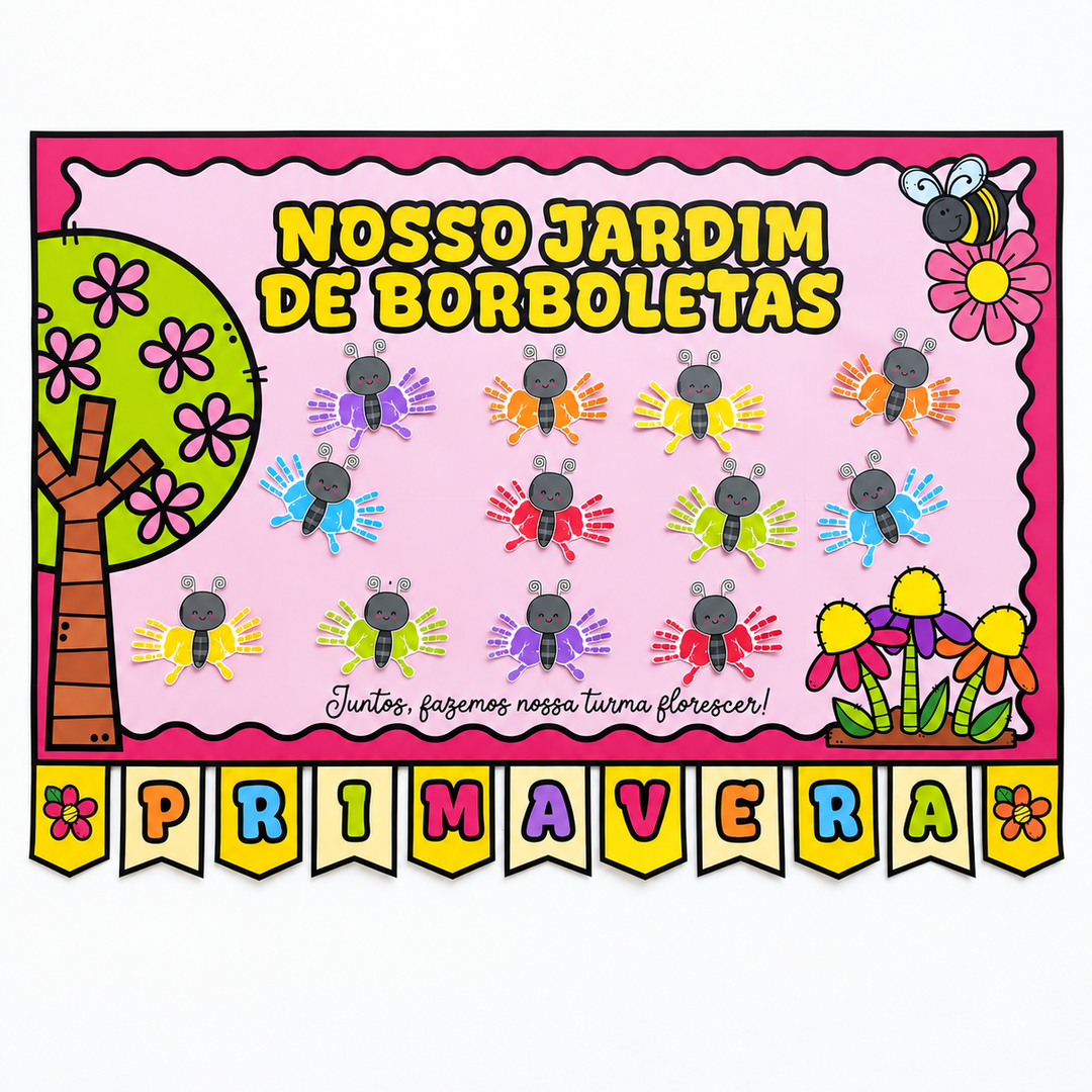 CARTAZ COLABORATIVO PRIMAVERA