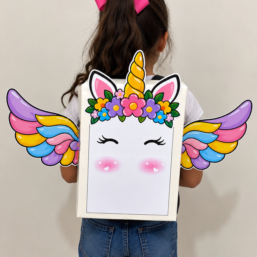 MOCHILA MALUCA DE UNICÓRNIO
