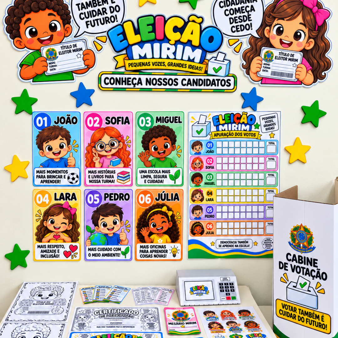 KIT ELEIÇÃO MIRIM