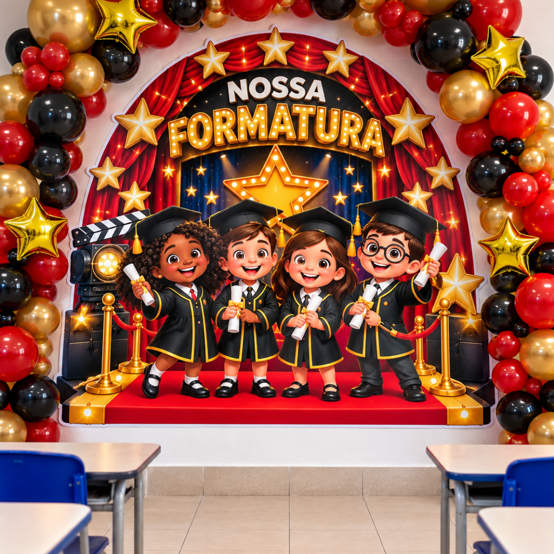 PAINEL NOSSA FORMATURA - EDUCAÇÃO INFANTIL E ENSINO FUNDAMENTAL