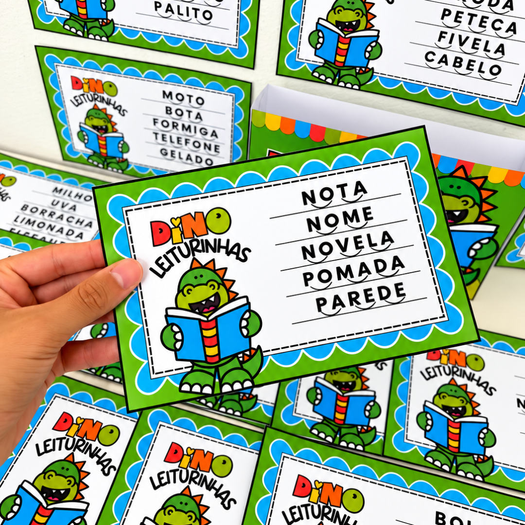 FICHAS DE LEITURA (DINO)